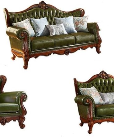 Vintage Sofa  Solid Wood Sofa Combination Hotel